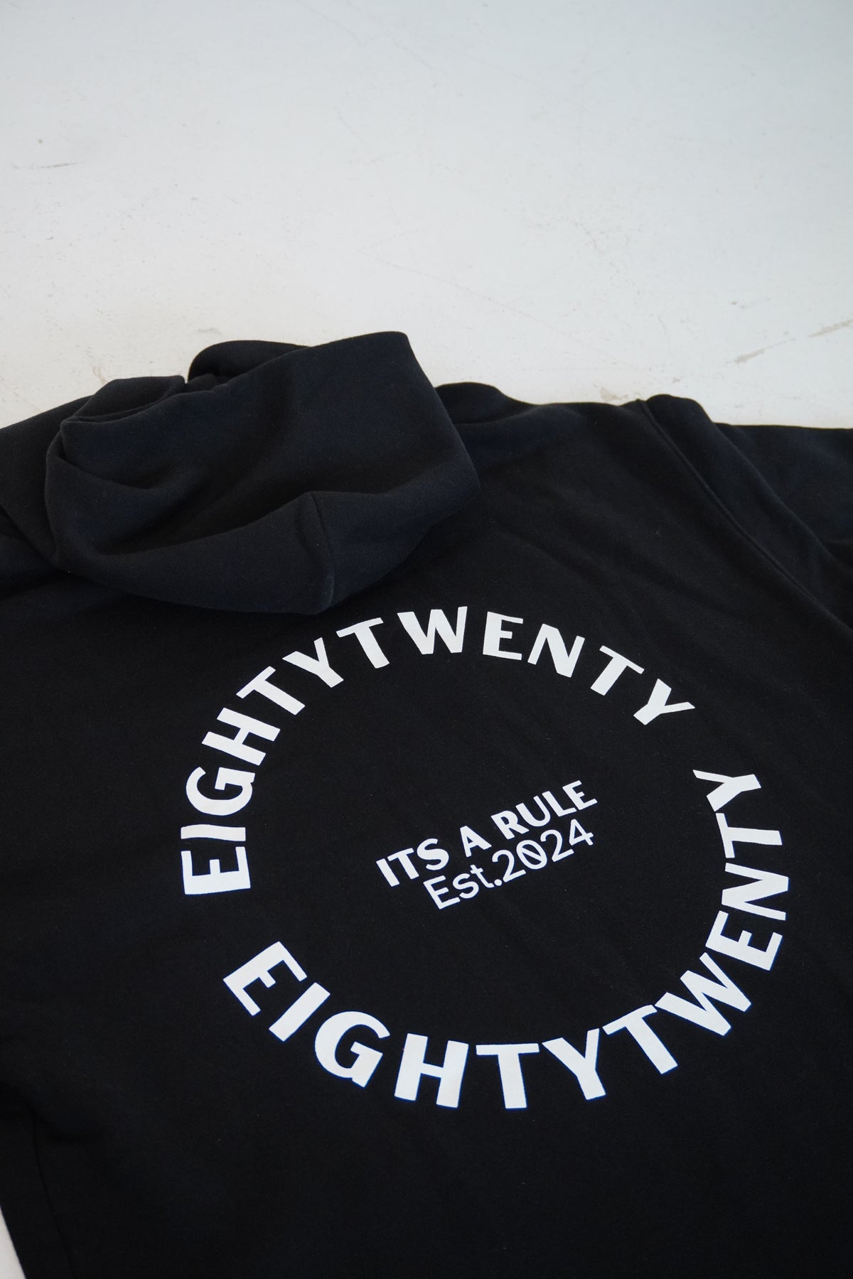 Relaxed Fit Hoodie - Black