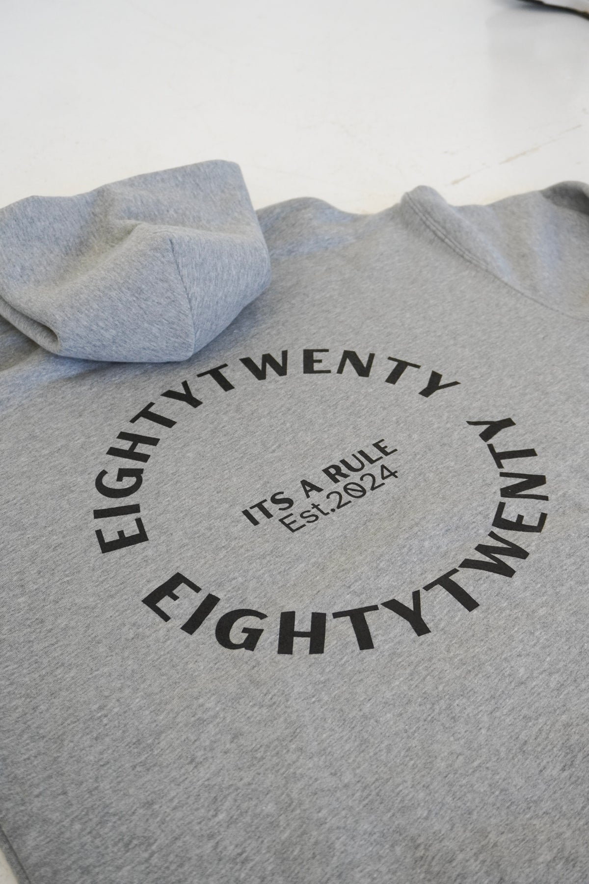 Relaxed Fit Hoodie - Grey