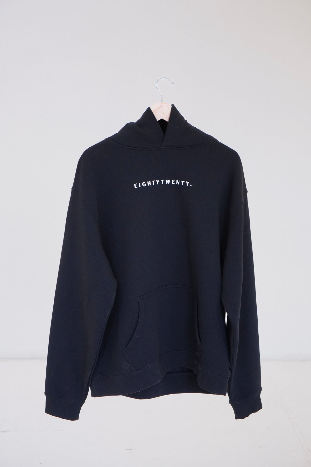 Relaxed Fit Hoodie - Black