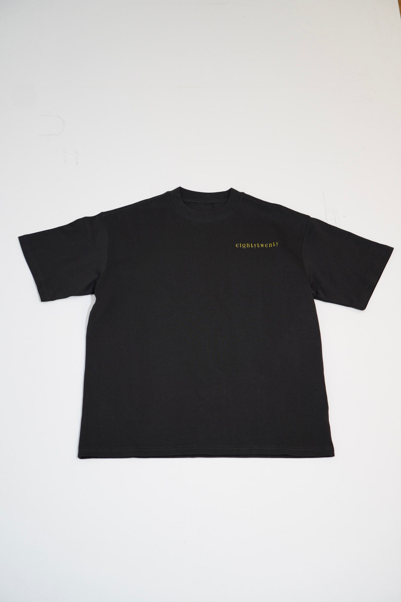 Luxury Oversized Tee - Dark Grey