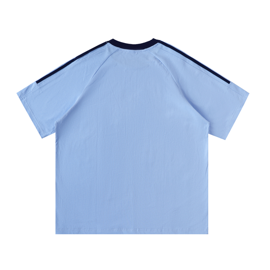 Striped T-Shirt Sky Blue