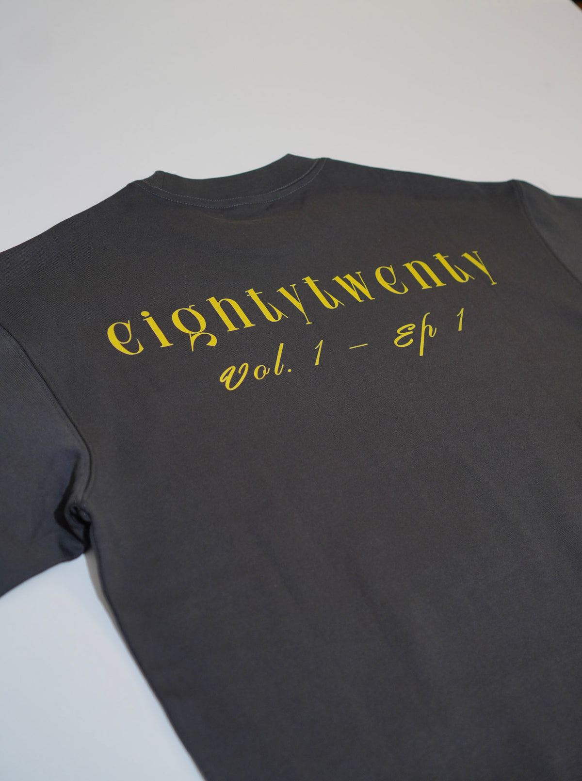 Luxury Oversized Tee - Dark Grey