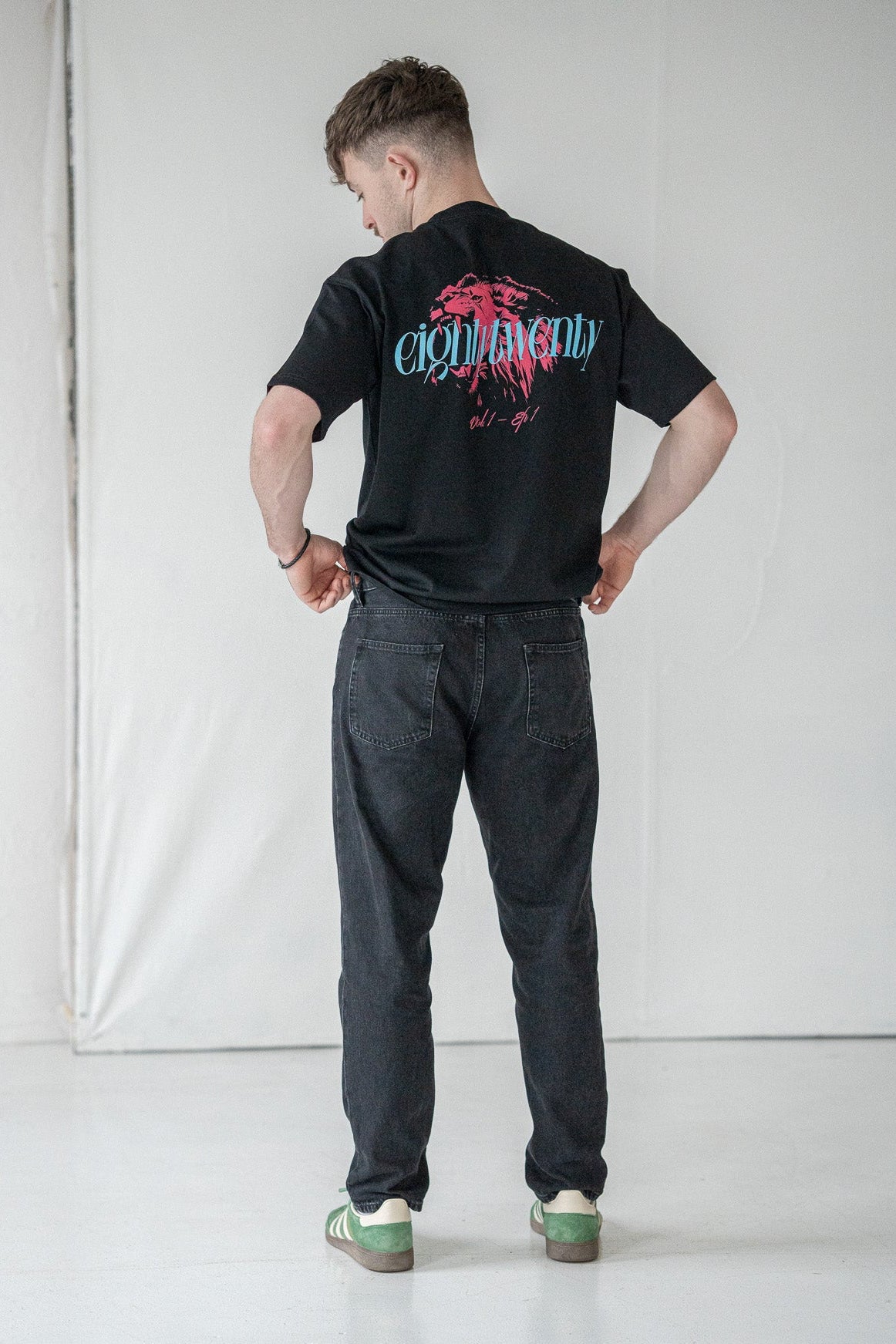 Luxury Graphic Tee - Black