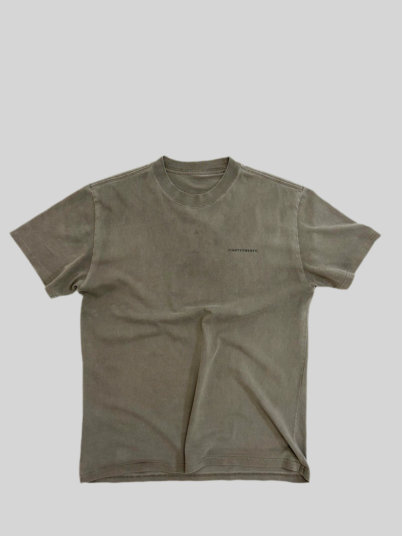 Luxury Oversized Tee - Washed Grey