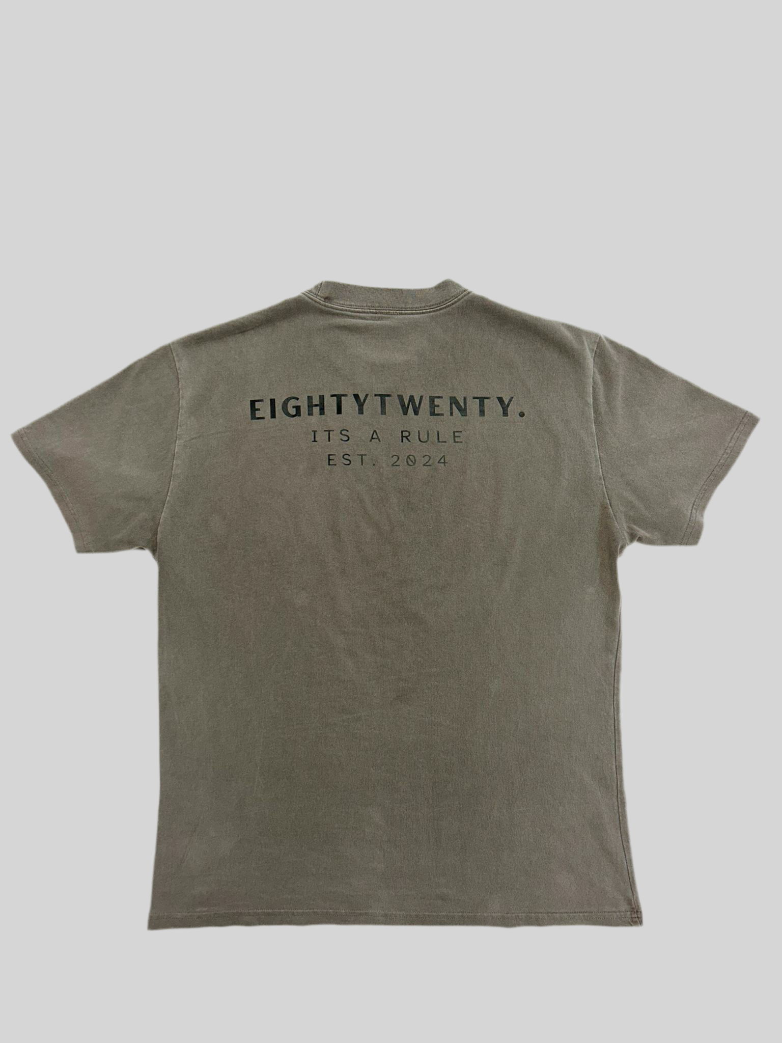 Luxury Oversized Tee - Washed Grey