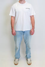 Alphabet Logo Tee - White