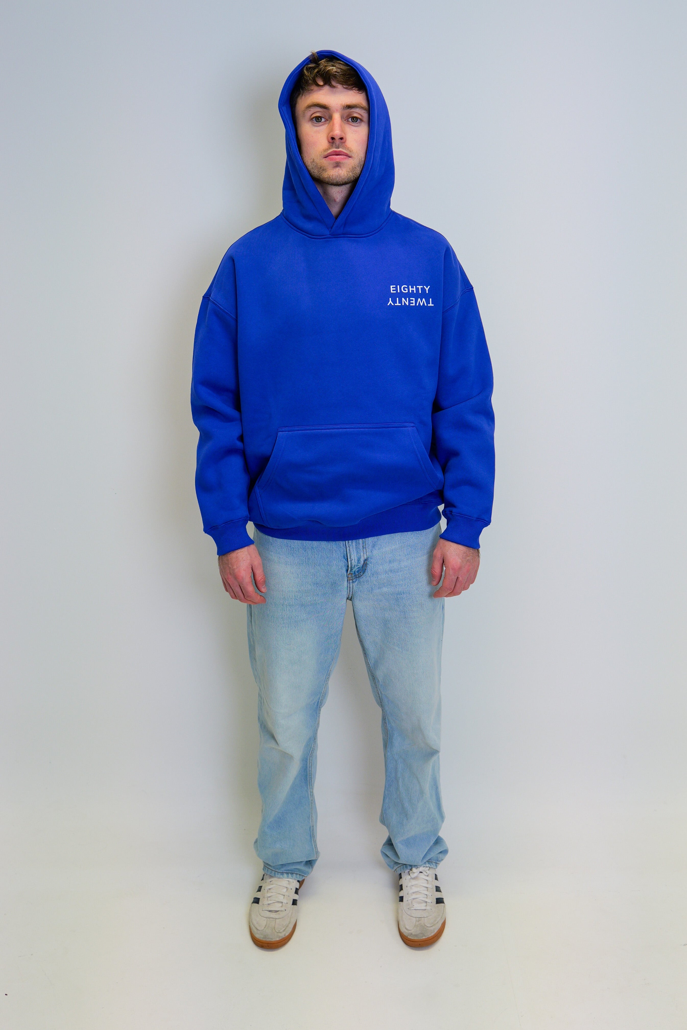 Lounge Winter Hoodie - Blue