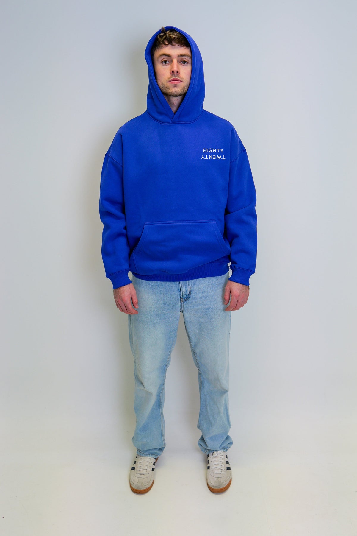 Lounge Winter Hoodie - Blue