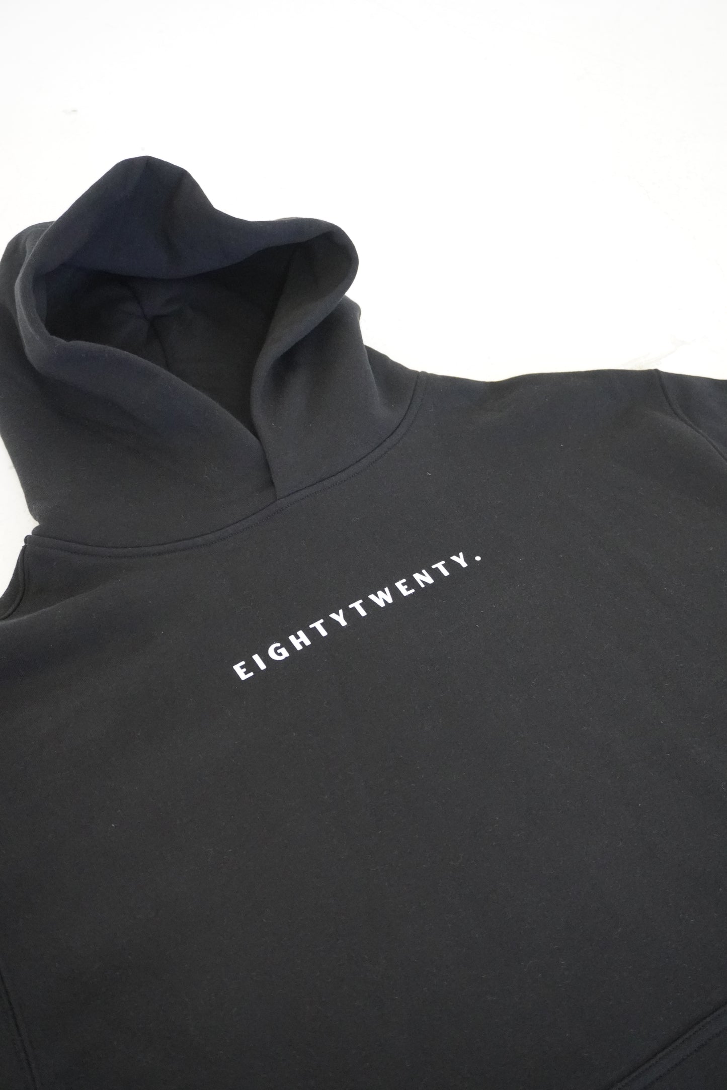 Relaxed Fit Hoodie  - Black