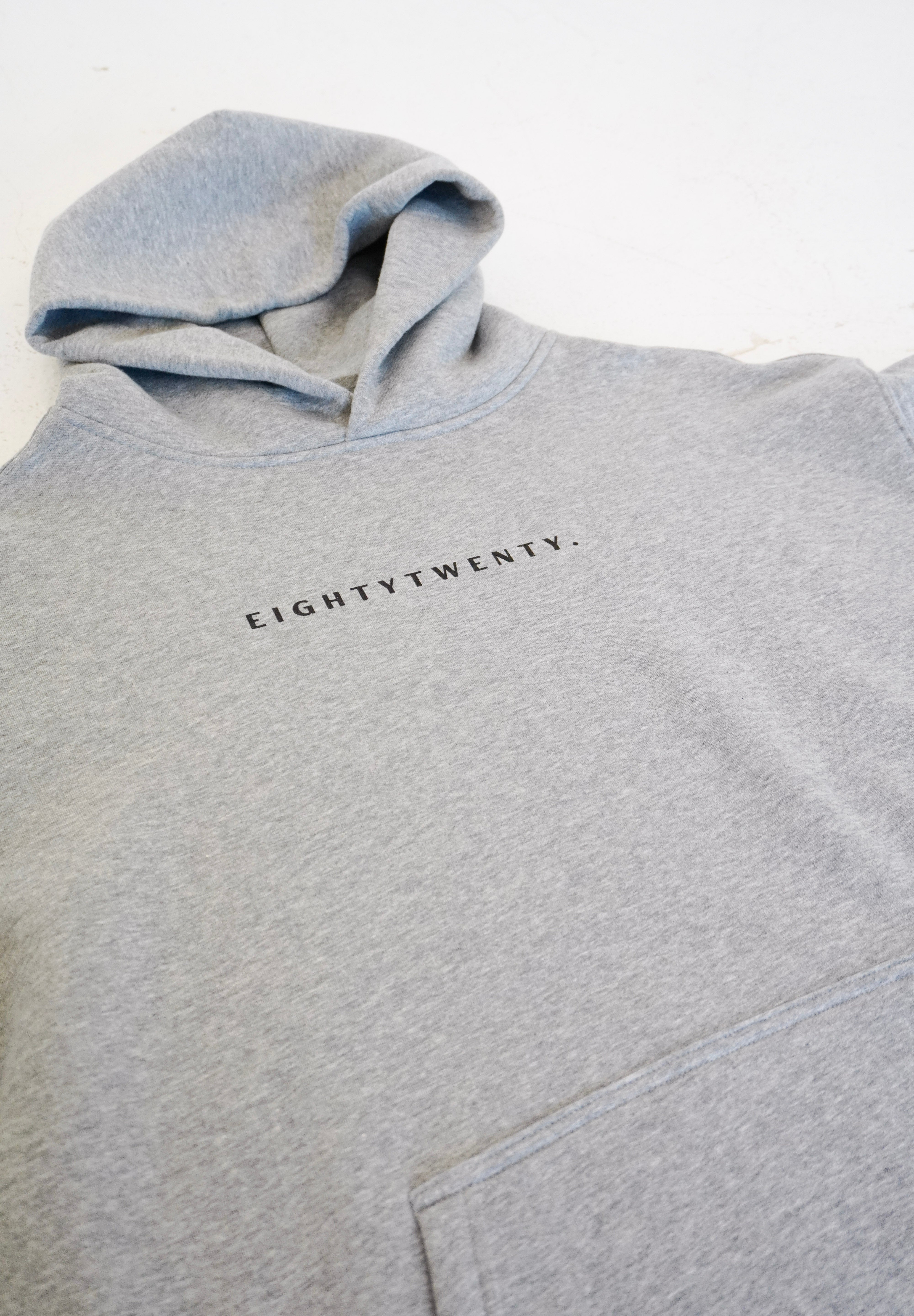 Relaxed Fit Hoodie  - Grey