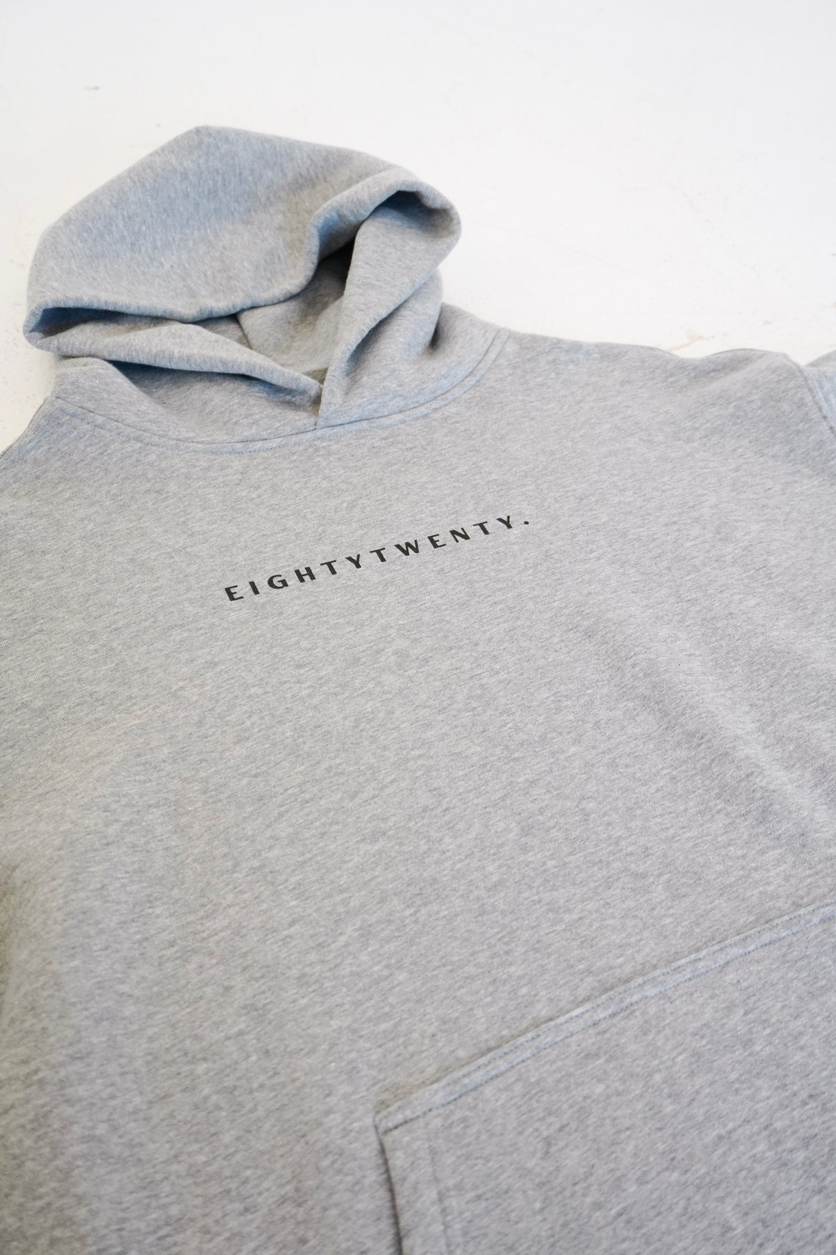 Relaxed Fit Hoodie  - Grey