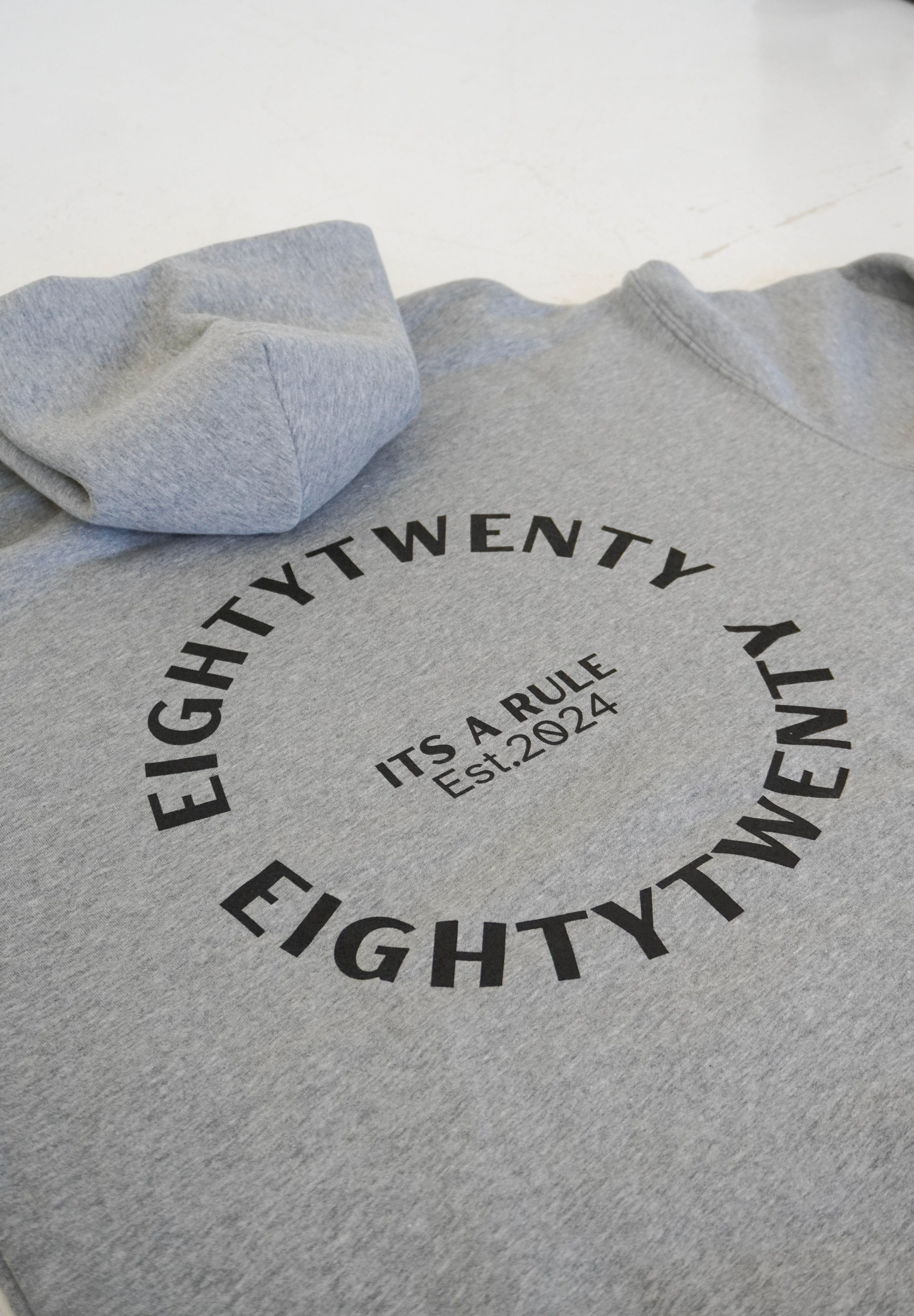 Relaxed Fit Hoodie  - Grey