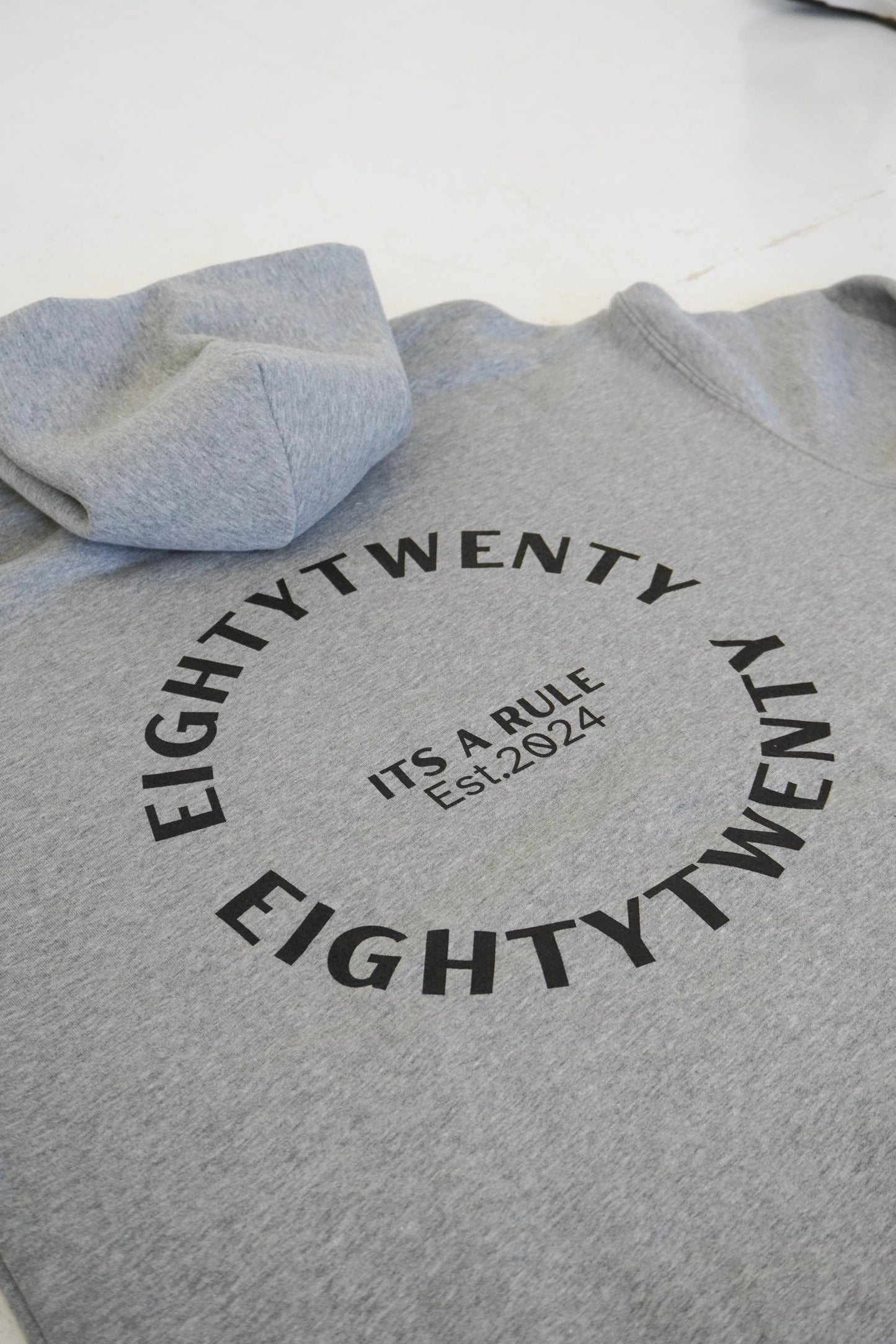 Relaxed Fit Hoodie  - Grey