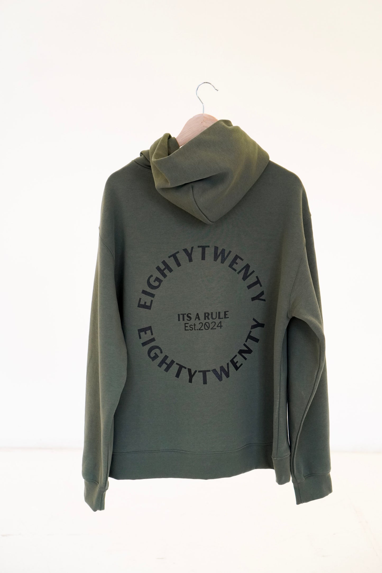 Relaxed Fit Hoodie  - Khaki